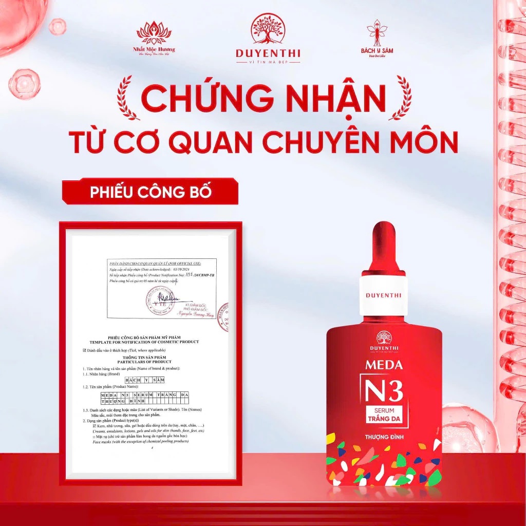 Meda N3 Duyên Thị Bách Y Sâm