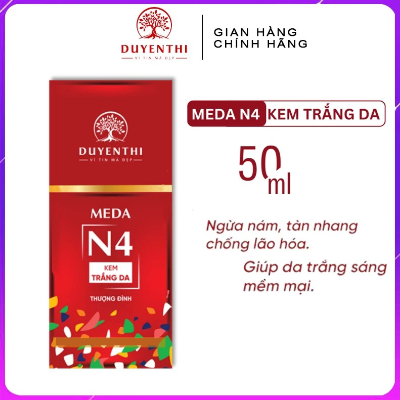 Kem Meda N4 Duyên Thị Bách Y Sâm - Kem trắng da mờ nám Thượng Đình